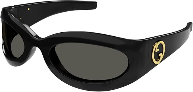 Gucci GG1247S Black/Grey 60/25/110 women Sunglasses