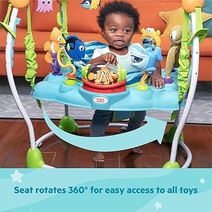Bright Starts Disney Baby Finding Nemo Sea of Activities Baby Activity Center Jumper