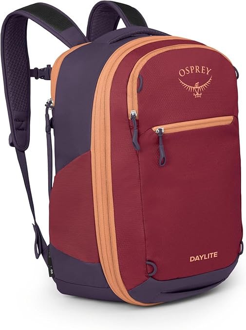 Osprey Daylite Expandable 26+6 Travel Pack, Kakio Pink/Purple Ink