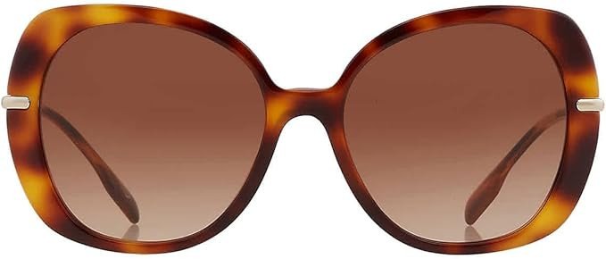 BURBERRY Sunglasses BE 4374 331613 Eugenie Light Havana Brown Gra