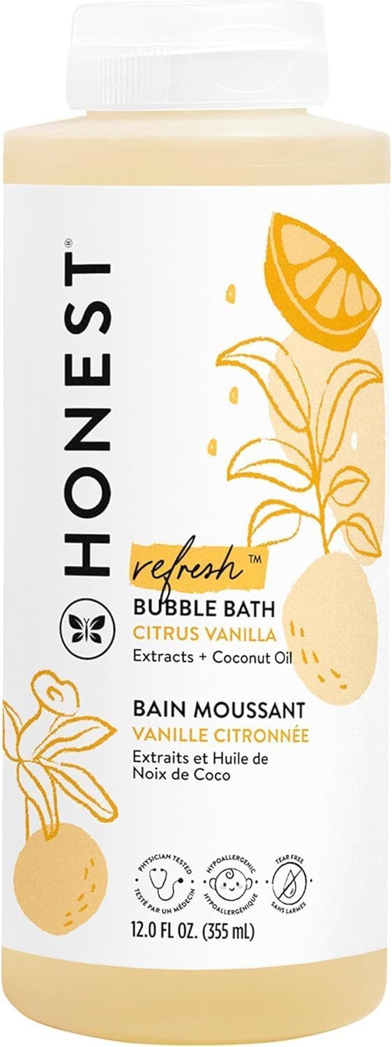 The Honest Company Foaming Bubble Bath | Gentle for Baby