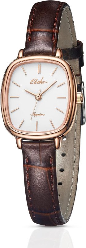 Women's Classical Quartz Watch Stylish and Sturdy Ladies Watch with Elegant Cowhide Leather Band - Perfect for Any Occasion