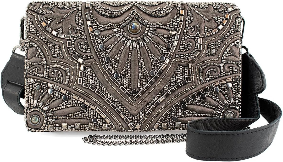 Mary Frances Precious Metal Crossbody Bag, Multi
