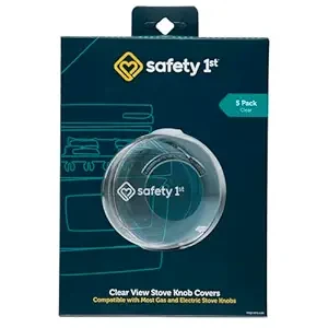 Safety 1st Child Proof Clear View Stove Knob Covers (Set of 5)
