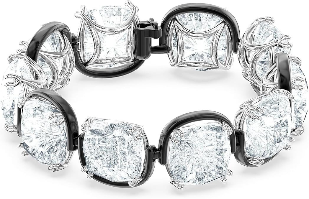 SWAROVSKI Harmonia Necklace, Earrings, and Bracelet Crystal Jewelry Collection, Clear Crystals