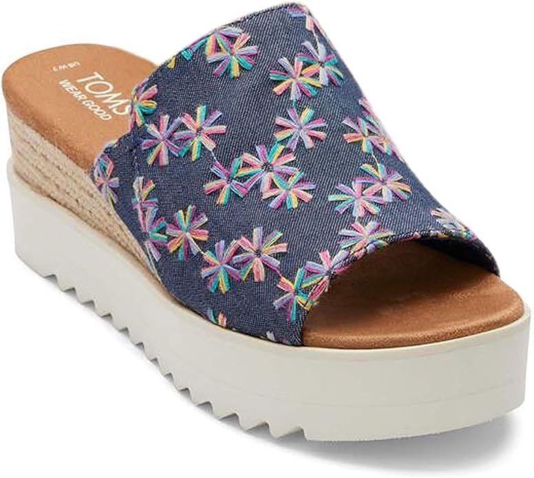 TOMS Women's, Diana Mule Sandal - Wide Width