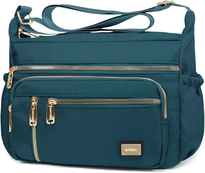 NPBAG Crossbody Bag for Women, Shoulder Purse Handbag Messenger Bag, Trendy Pocketbooks, Waterproof and Multi-Pockets