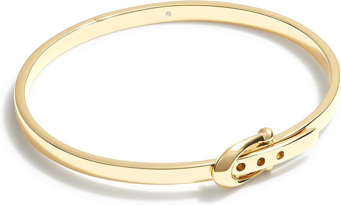 Coach C Buckle Hinge Bangle Bracelet