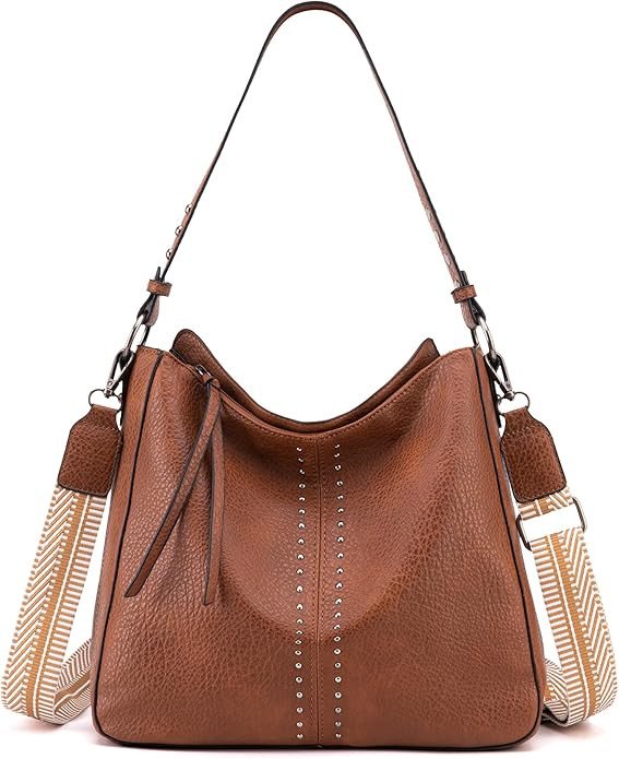 Montana West Hobo Bags for Women Top Handle Satchel Shoulder Purse Bucket Handbag