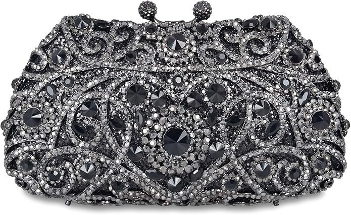 Formal Rhinestone Crystal Clutch Evening Wedding Bag For Women