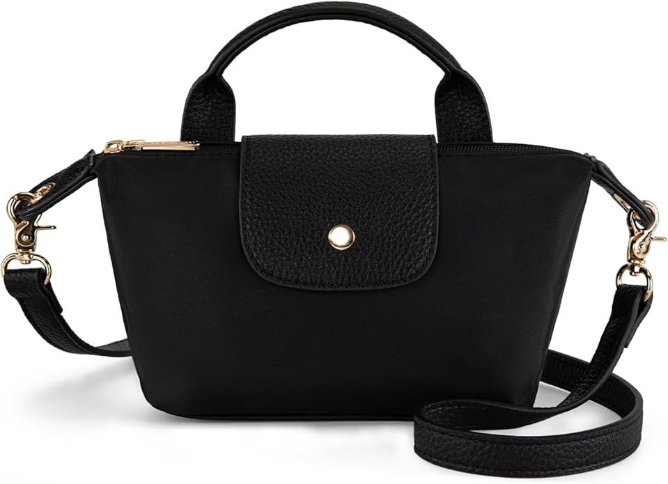 Montana West Mini Crossbody Bag for Women - Lightweight Waterproof Nylon Shoulder Handbag for Travel, Work, and Everyday Use