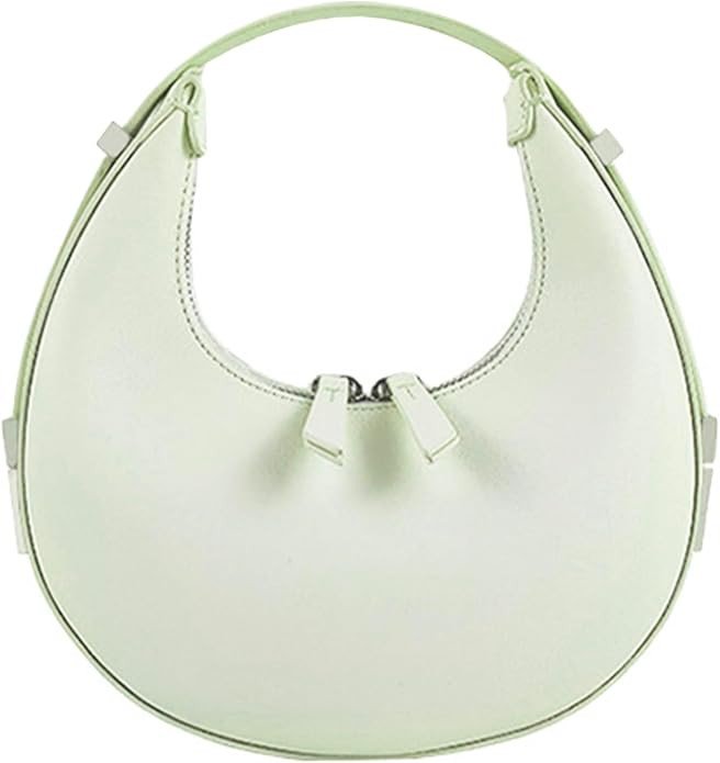 Small Purse for women,Trendy Cute Shoulder Bags Small Clutch Hobo Tote Handbag With Double Zipper Closure